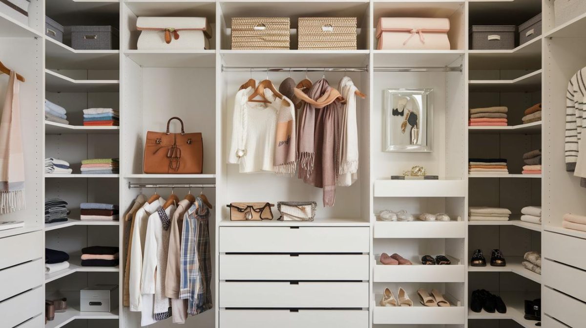 Comment optimiser le rangement des foulards et écharpes avec des accessoires simples